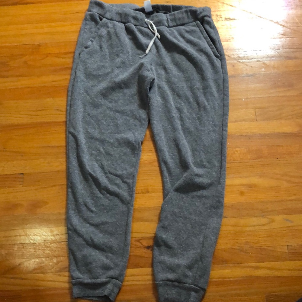 Gray joggers